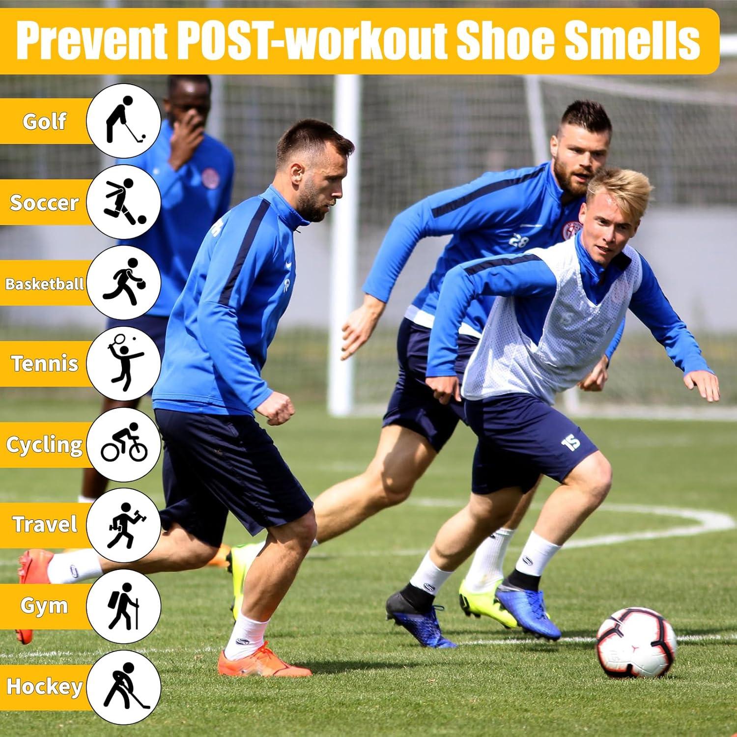 Bolsas para zapatos a prueba de olores SelfTek - Negro