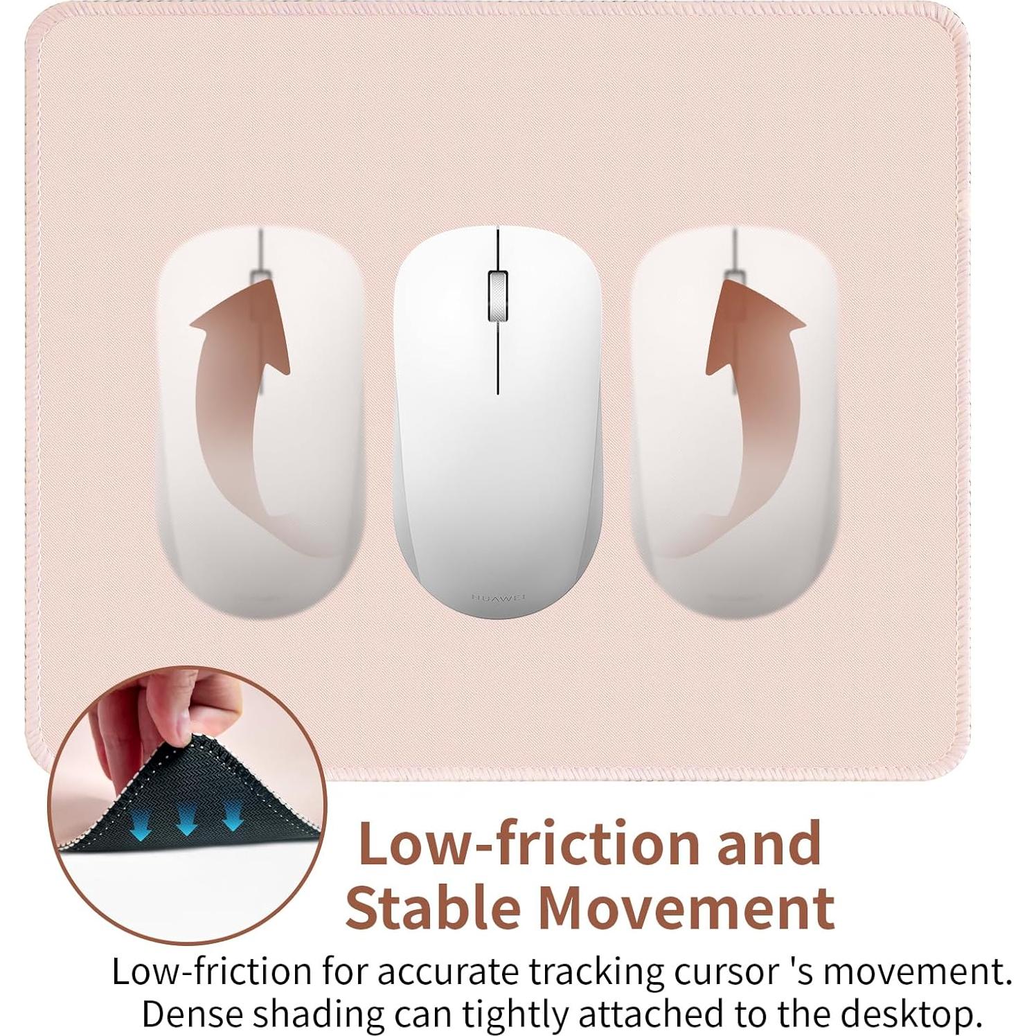 Alfombrilla de Ratón Bloss Beige 30x25 cm con Soporte