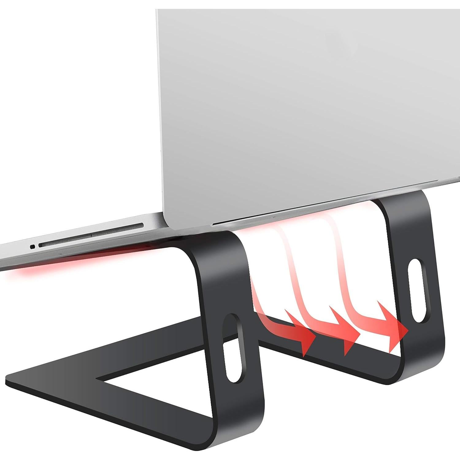 Soporte para Laptop Orionstar Ergonómico Aluminio 10-15.6" Negro