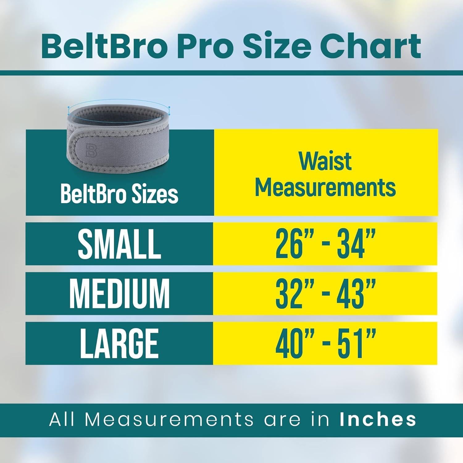 Cinturón BeltBro Pro Elástico Invisible Ajustable Gris