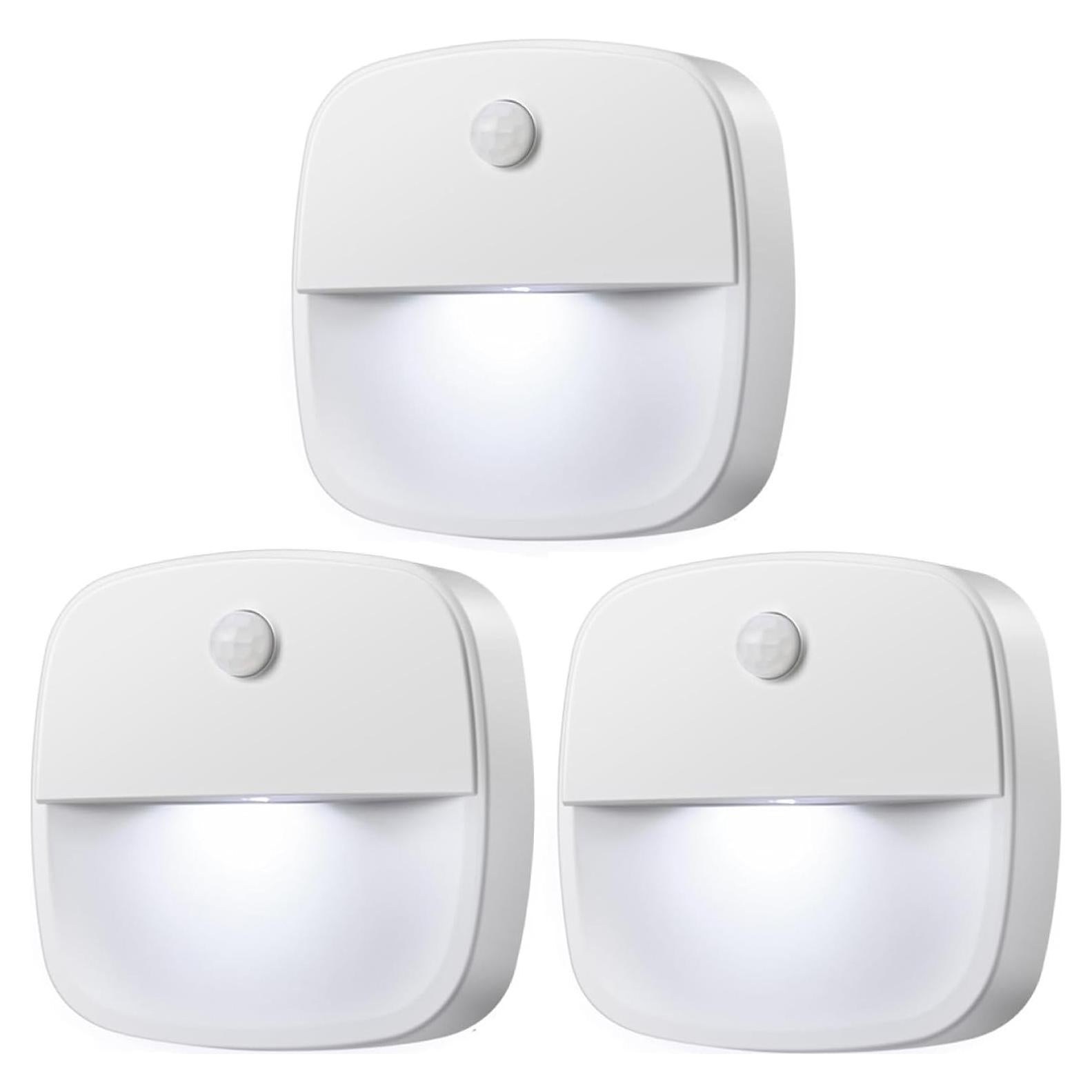 Luz Nocturna LED con Sensor de Movimiento LOFICOPER 3 Piezas