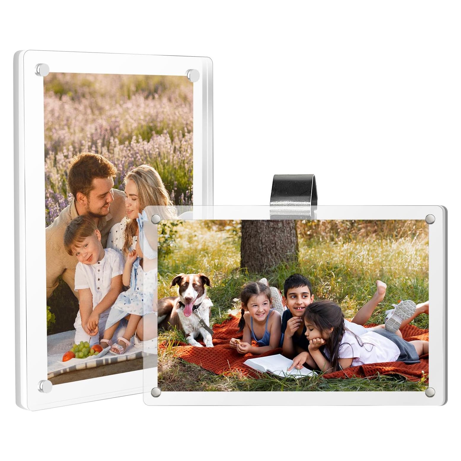 Soporte de Fotos Magnético Meorain para Visera de Coche 6.1x8.9cm