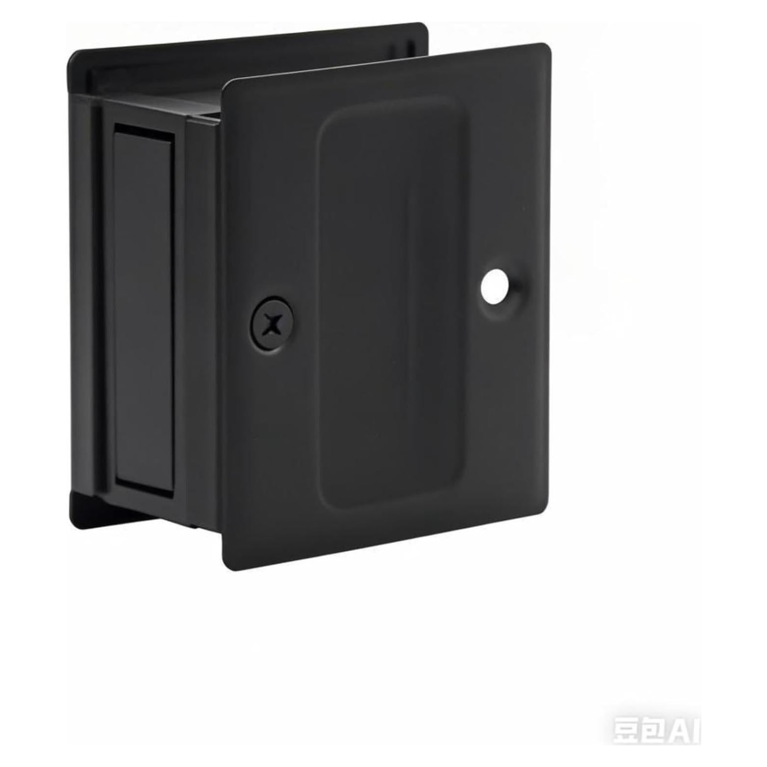 Tirador de puerta corredera SUNTAI negro mate 6.99x6.35 cm