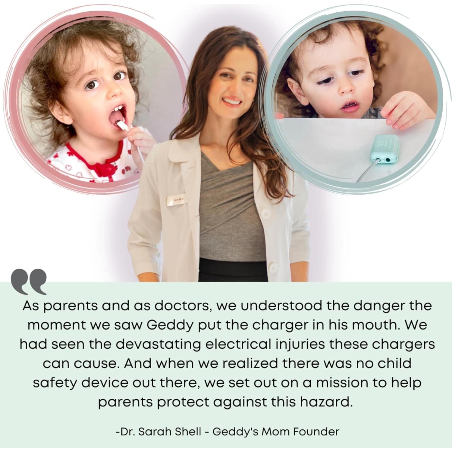 Tapa de Seguridad USB Geddy's Mom Aqua Polvoriento - 6 Unidades