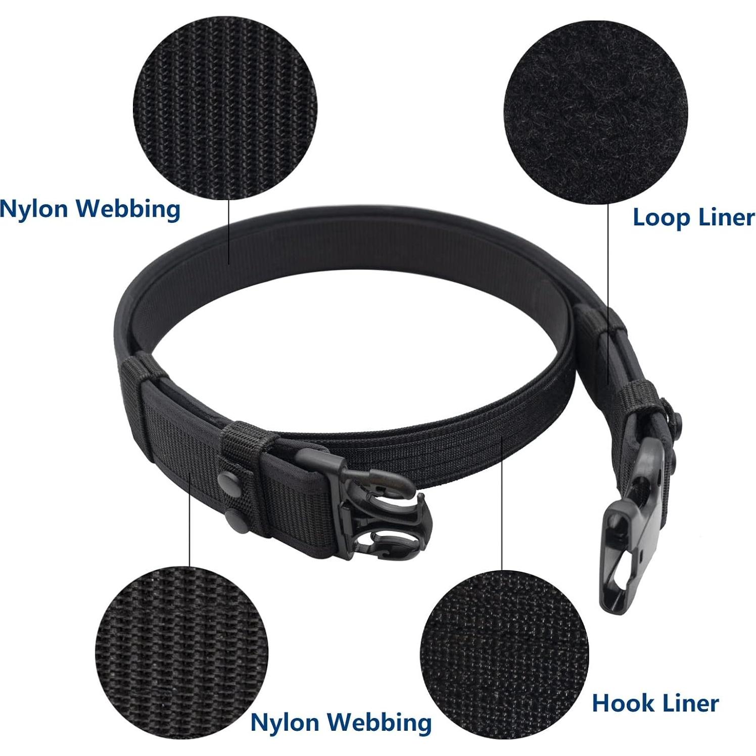 Kit Cinturón Táctico Dotacty 5.08 cm Nylon Ajustable