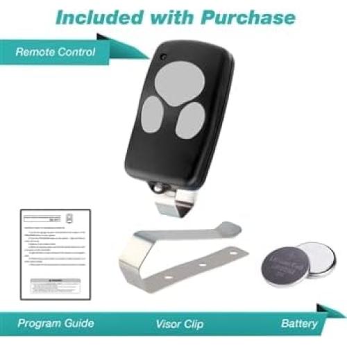 Control Remoto de Garaje Wayne Dalton 3 Botones Compatible