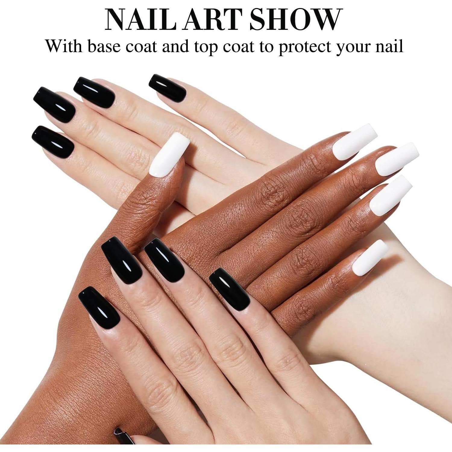 Conjunto de Esmalte de Uñas UV Gel Ritmo Doble 15ml 2 Pcs