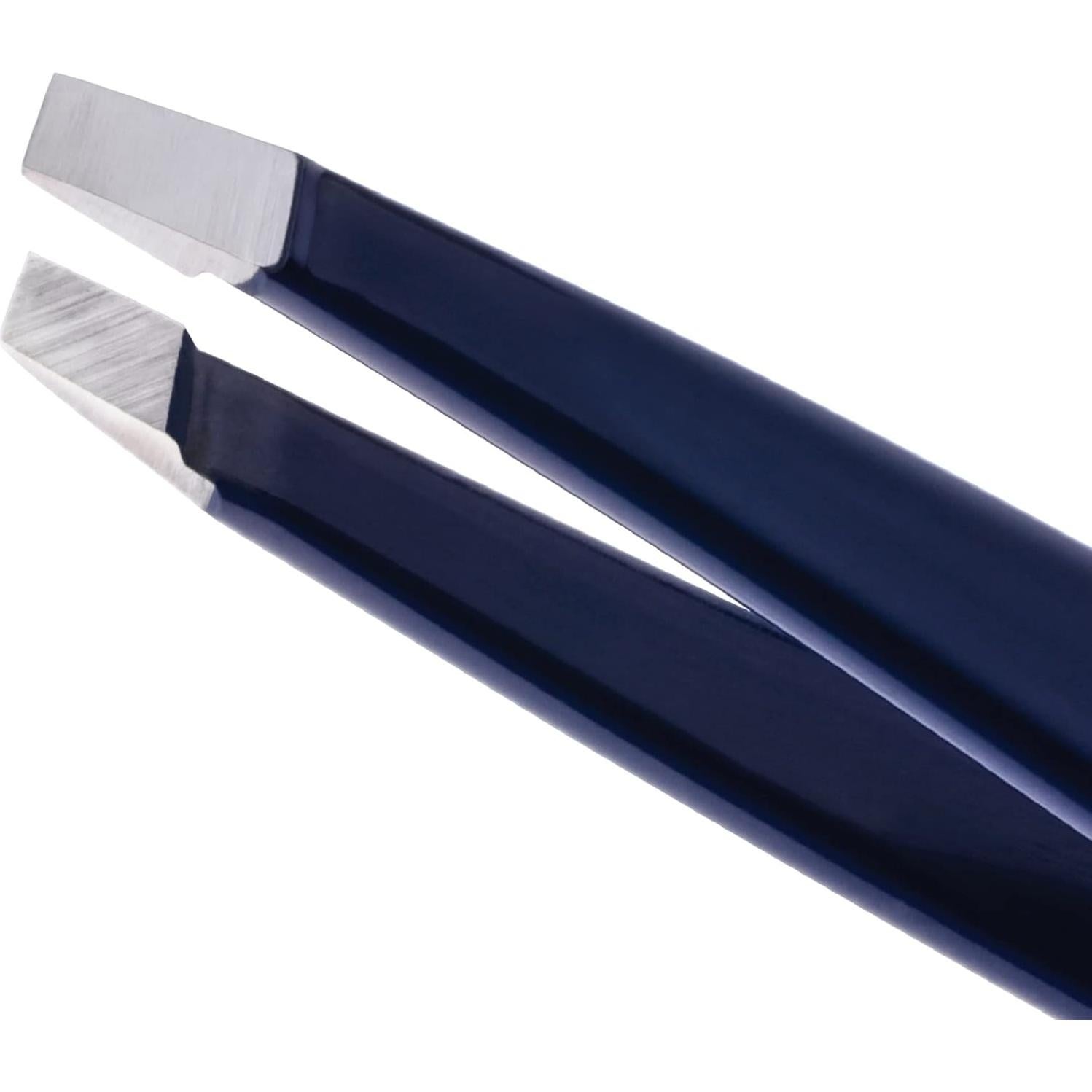 Rasuradora de Cejas Tweezerman + Pinzas Mini Slant Azul