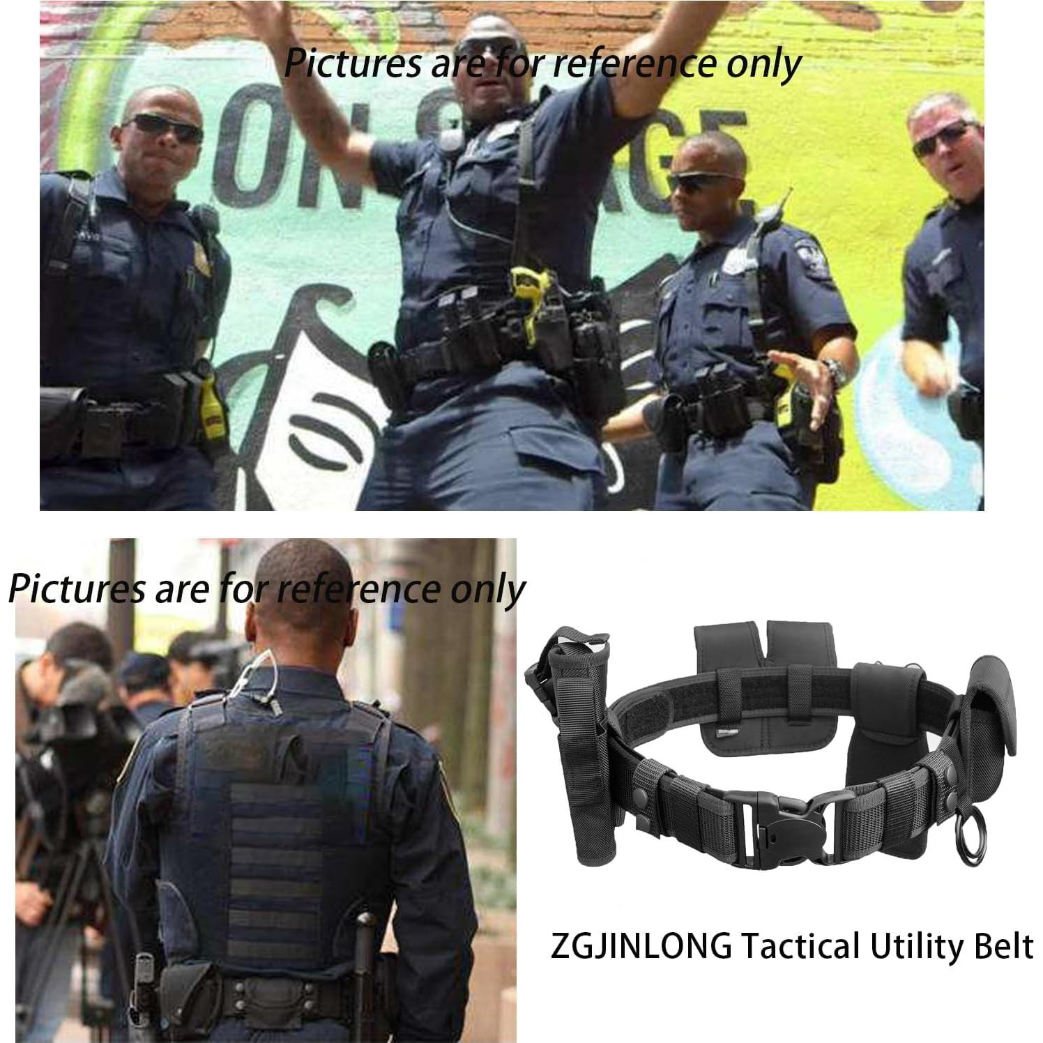 Cinturón Táctico Utilitario Rig Policía 5 Bolsas Ajustable