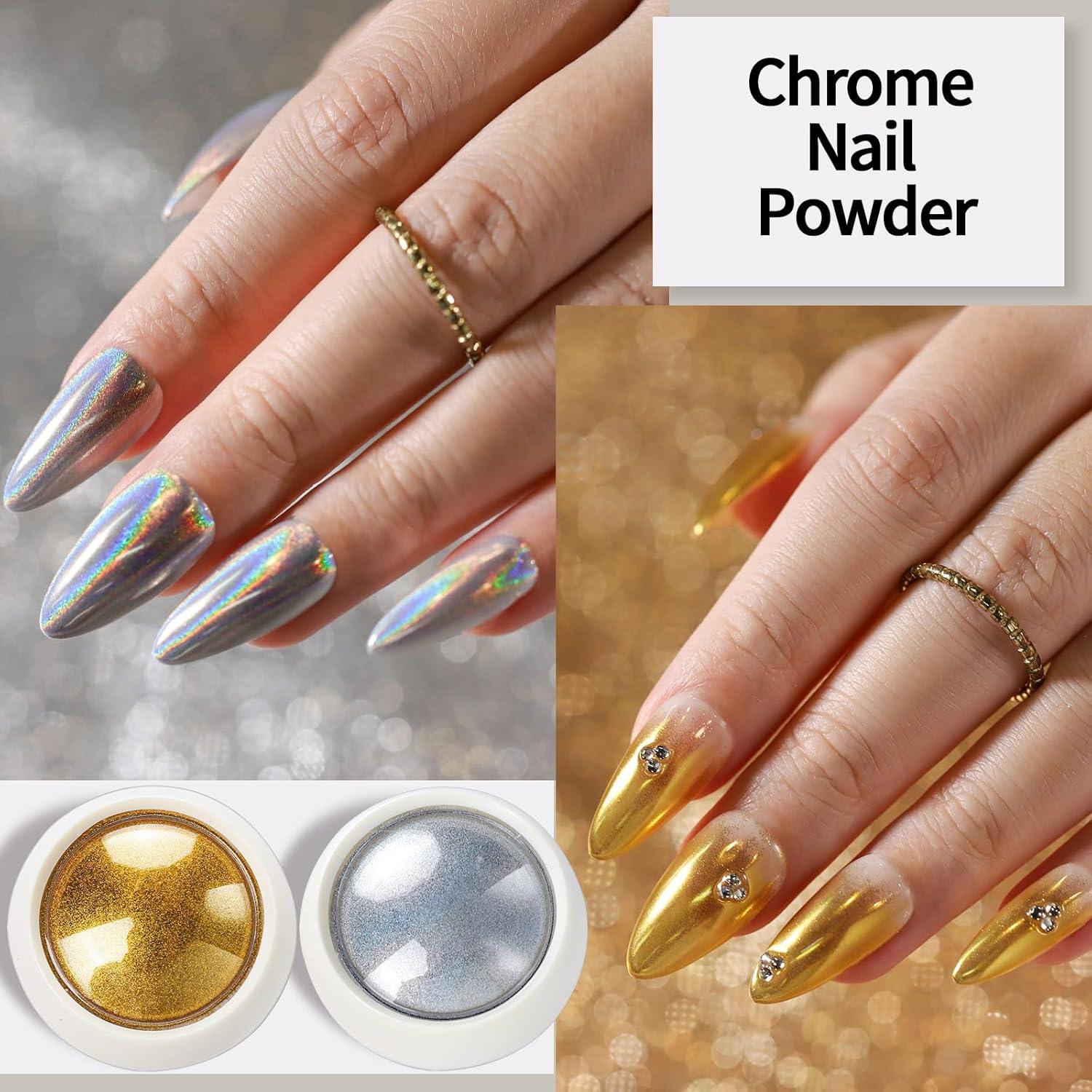 Kit de Arte de Uñas FANDAMEI con Pinceles y Decoraciones