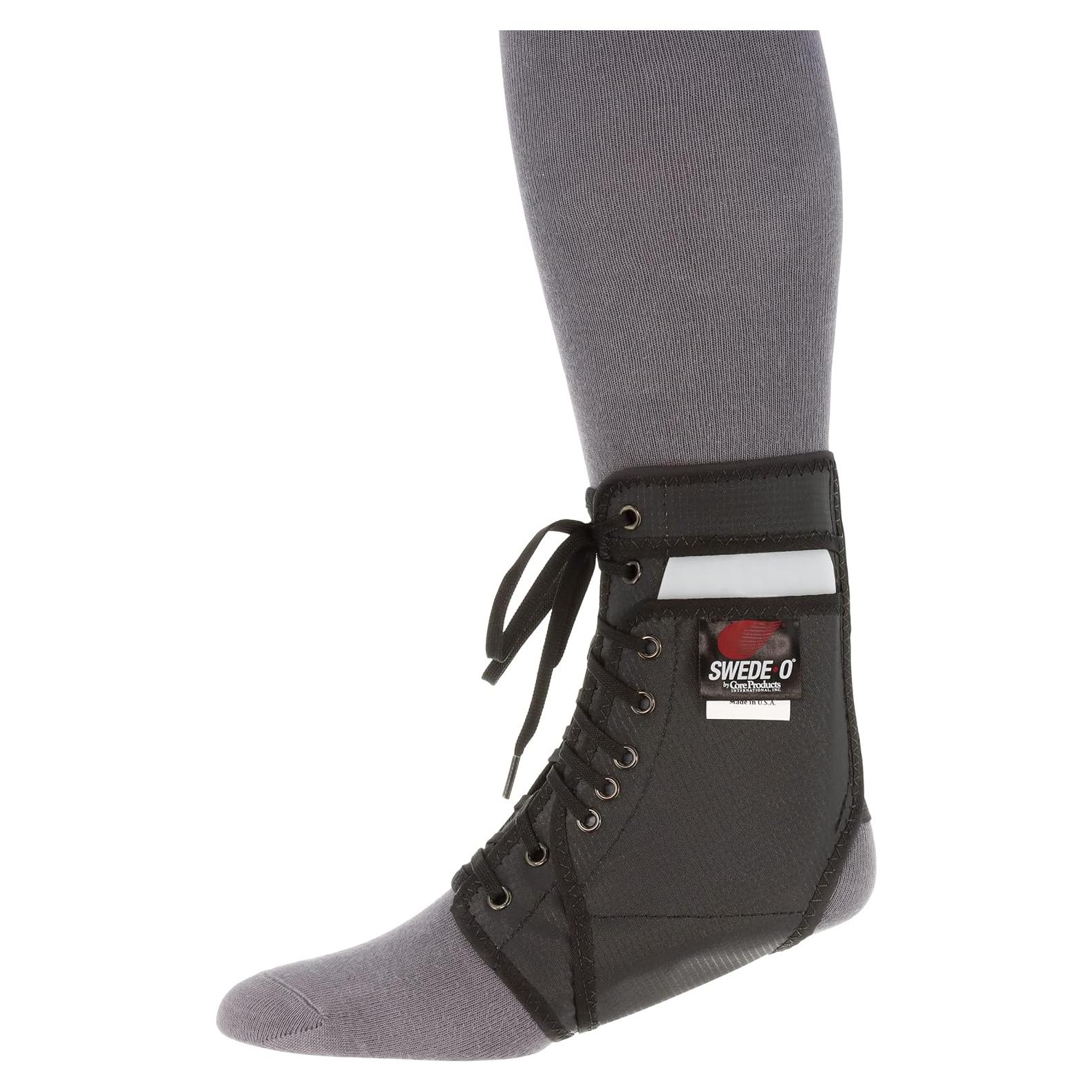 Férula de Tobillo Swede-O Ankle Lok Negra X-Pequeña