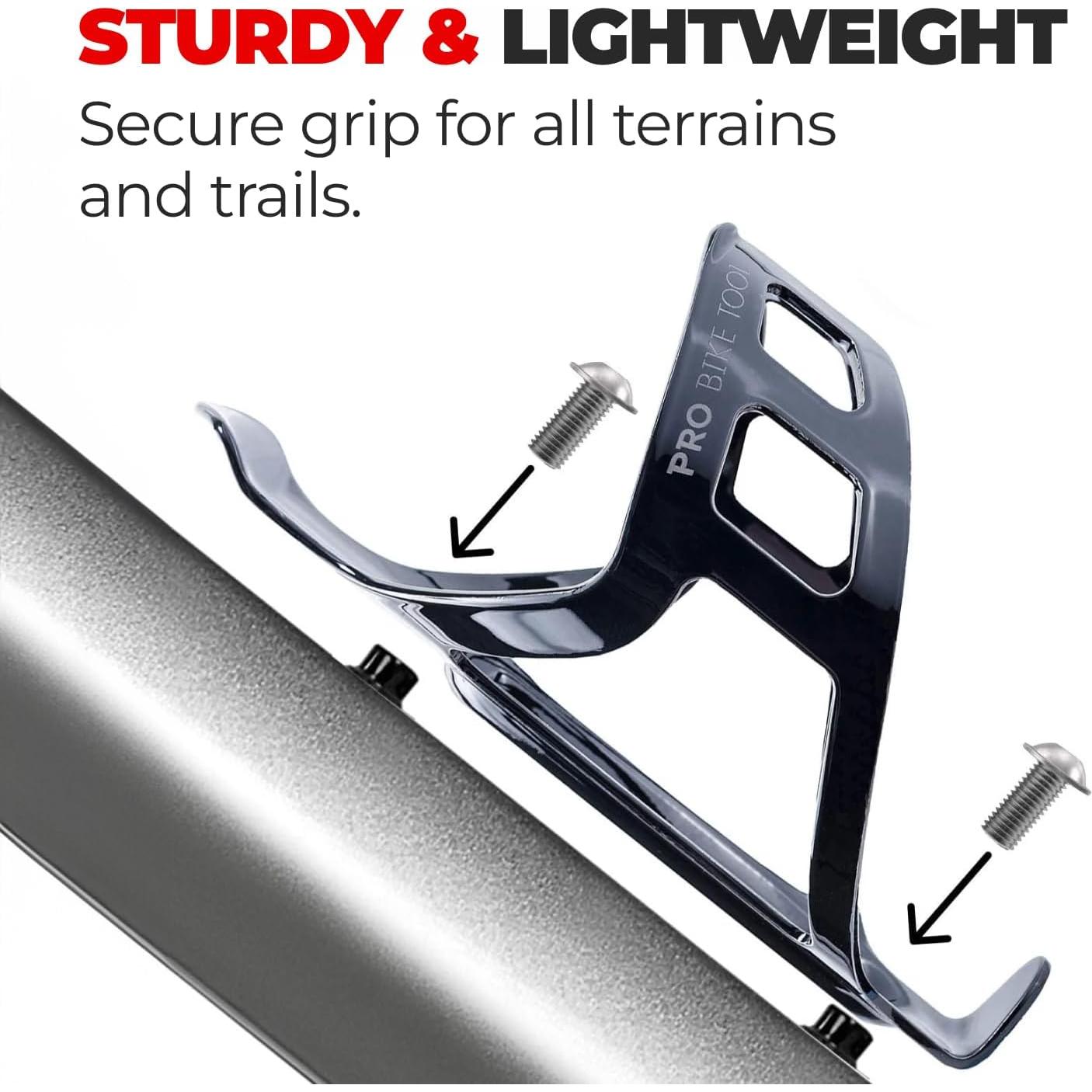 Soporte para Botella de Agua PRO BIKE TOOL, Aluminio Negro