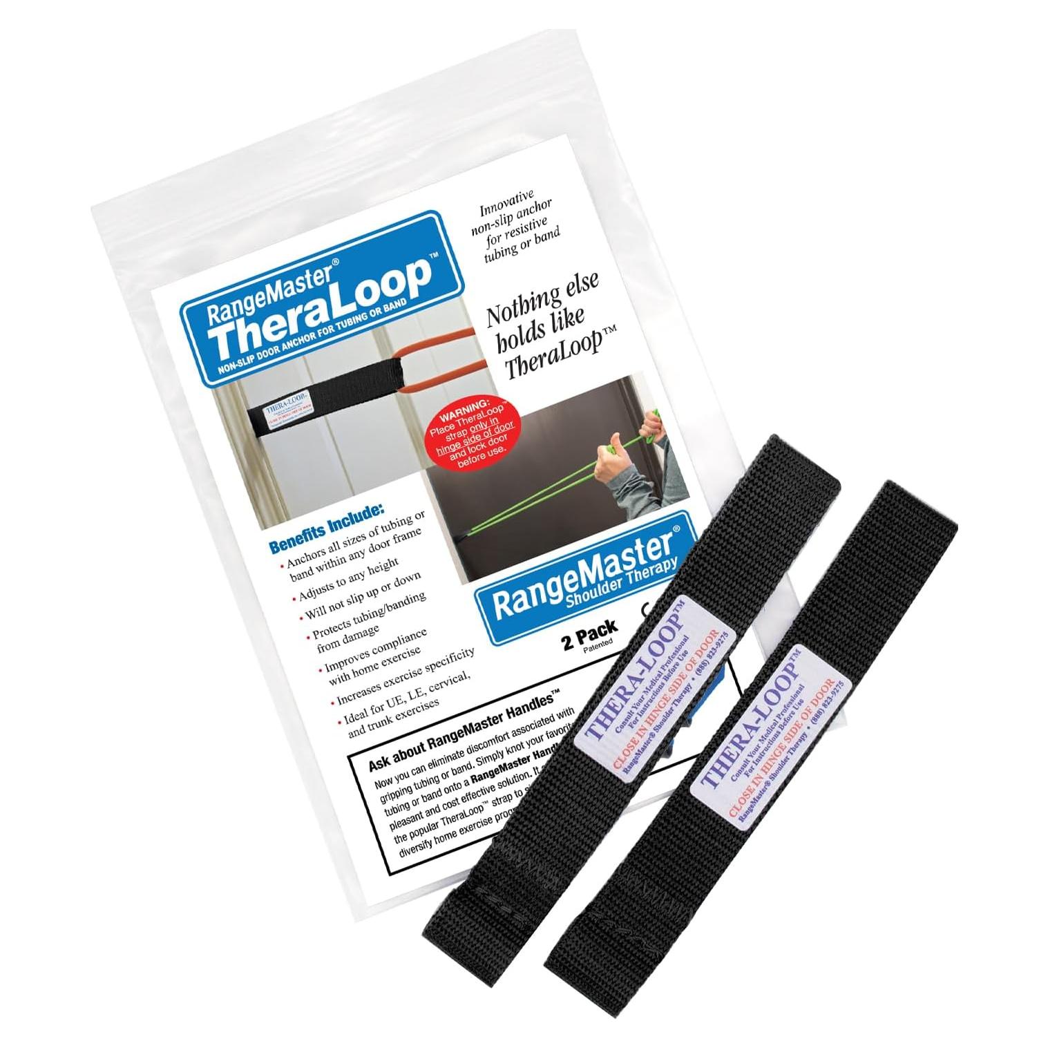 Anclajes de Puerta RangeMaster TheraLoop Antideslizante - Paquete de 2