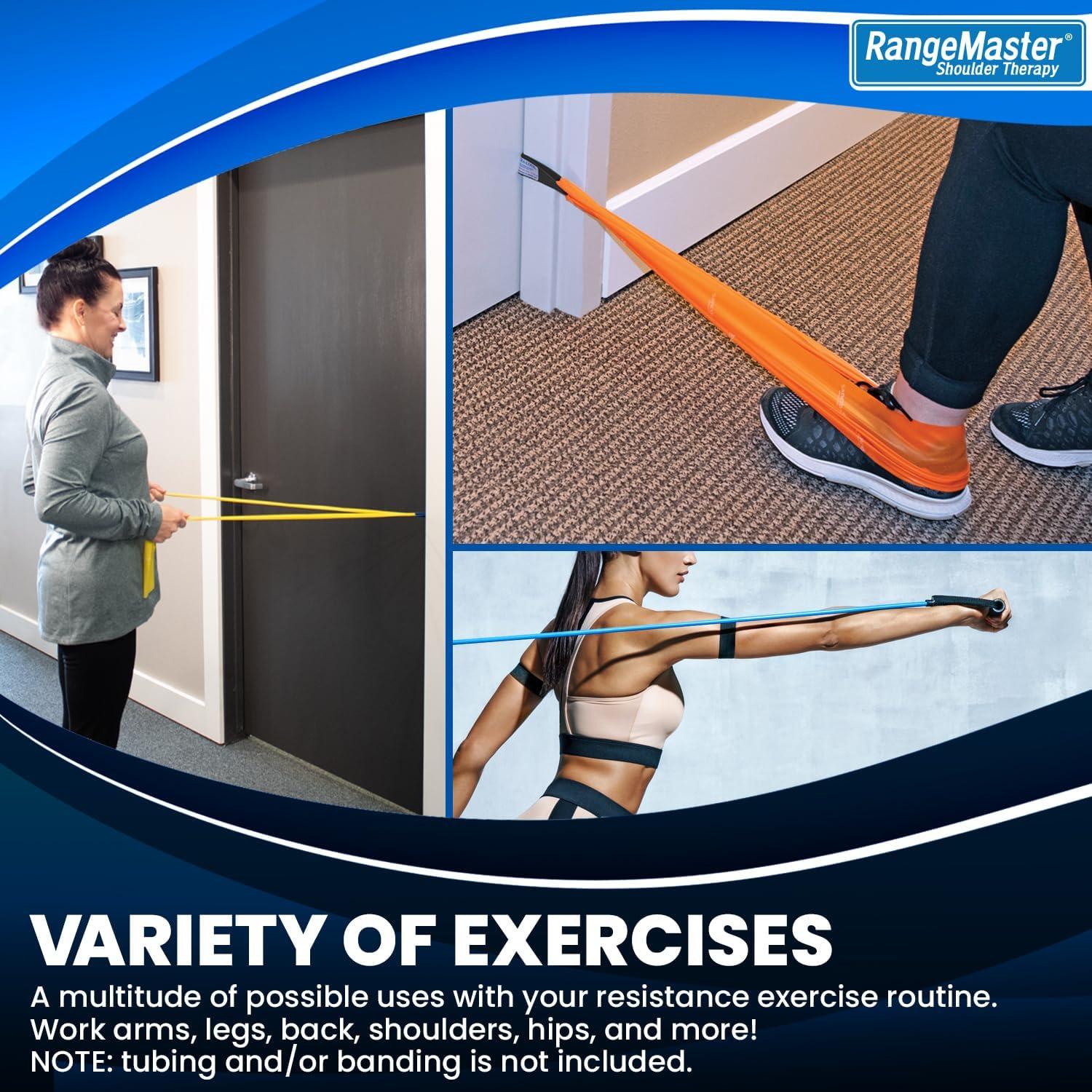 Anclajes de Puerta RangeMaster TheraLoop Antideslizante - Paquete de 2