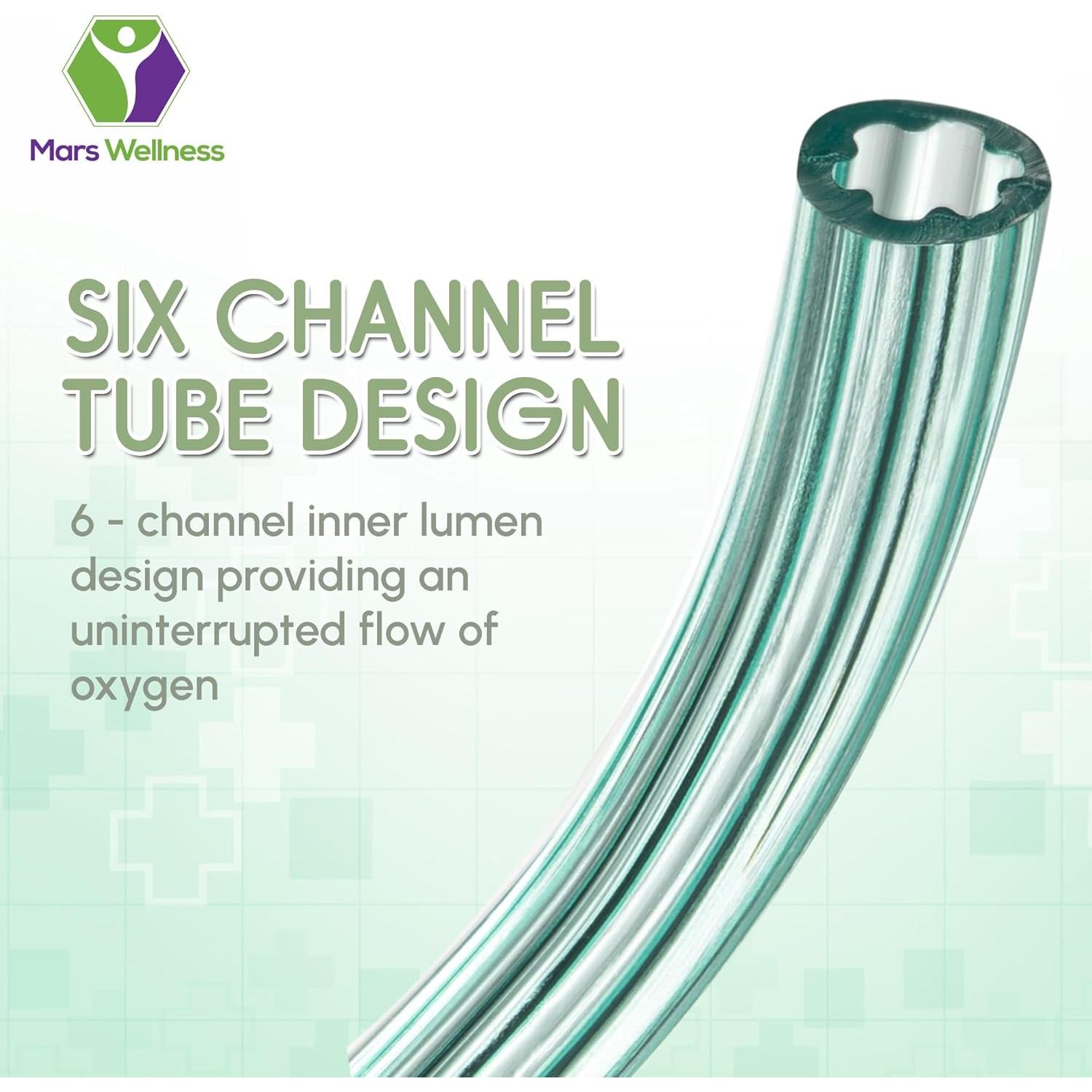 Tubería de Oxígeno Mars Wellness 7.62m Verde Premium - Paquete de 3