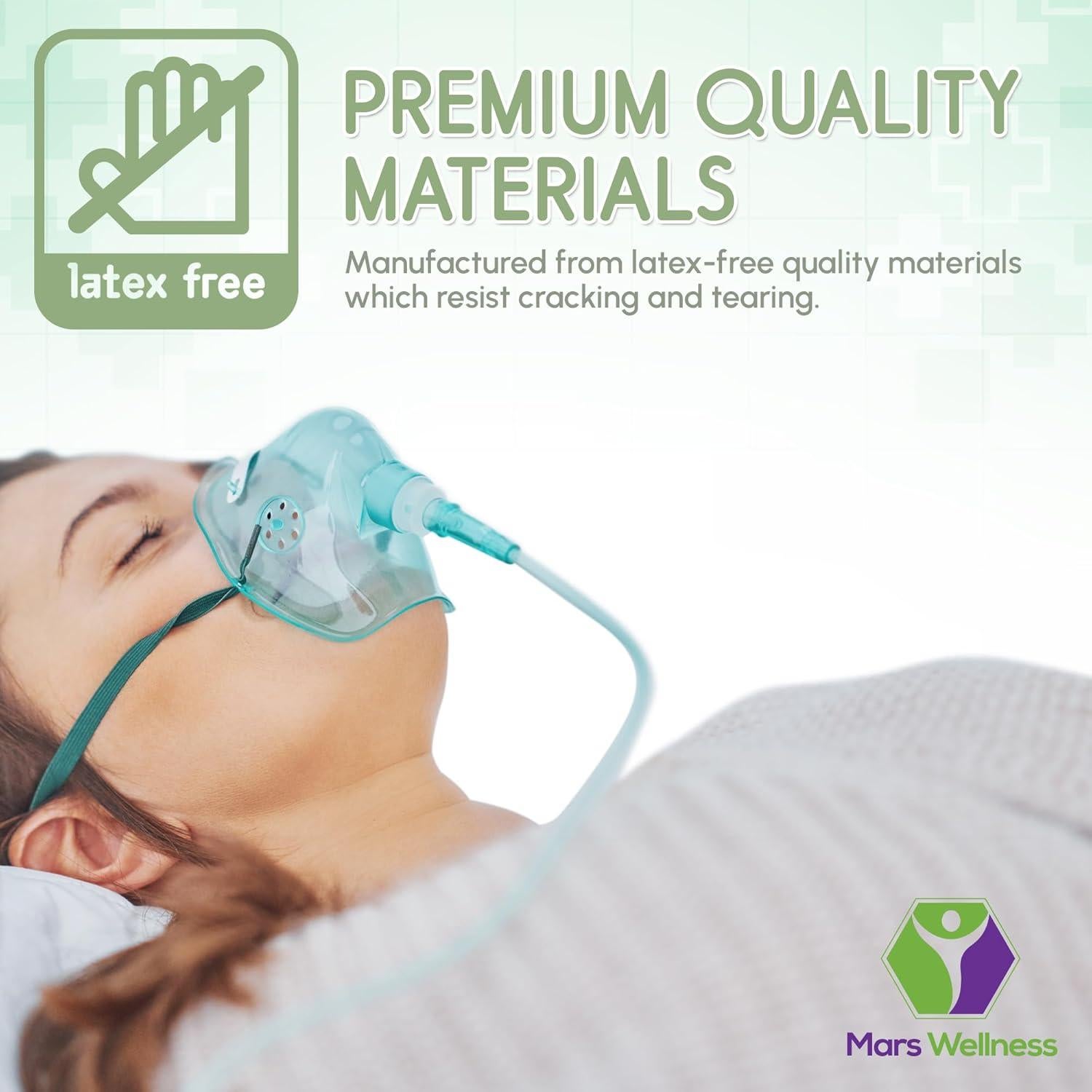 Tubería de Oxígeno Mars Wellness 7.62m Verde Premium - Paquete de 3