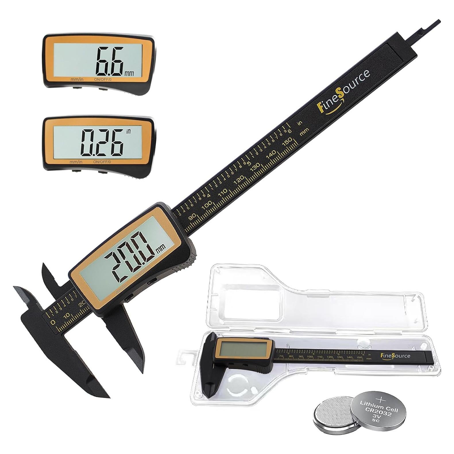 Calibrador Digital FineSource DP-KC 0-150mm Pantalla Grande