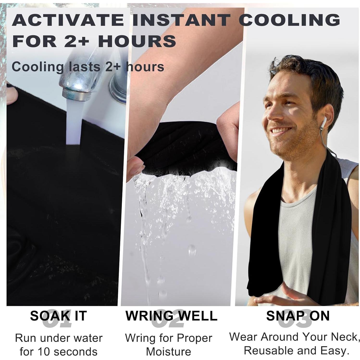 Toalla Enfriadora Meiyante 110x40 cm - Microfibra Anti-UV