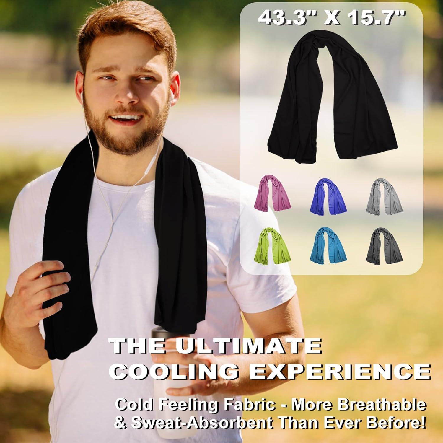 Toalla Enfriadora Meiyante 110x40 cm - Microfibra Anti-UV