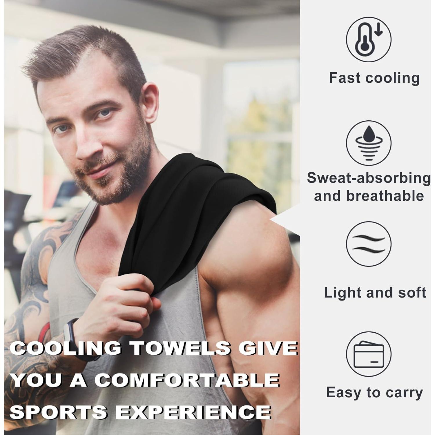 Toalla Enfriadora Meiyante 110x40 cm - Microfibra Anti-UV