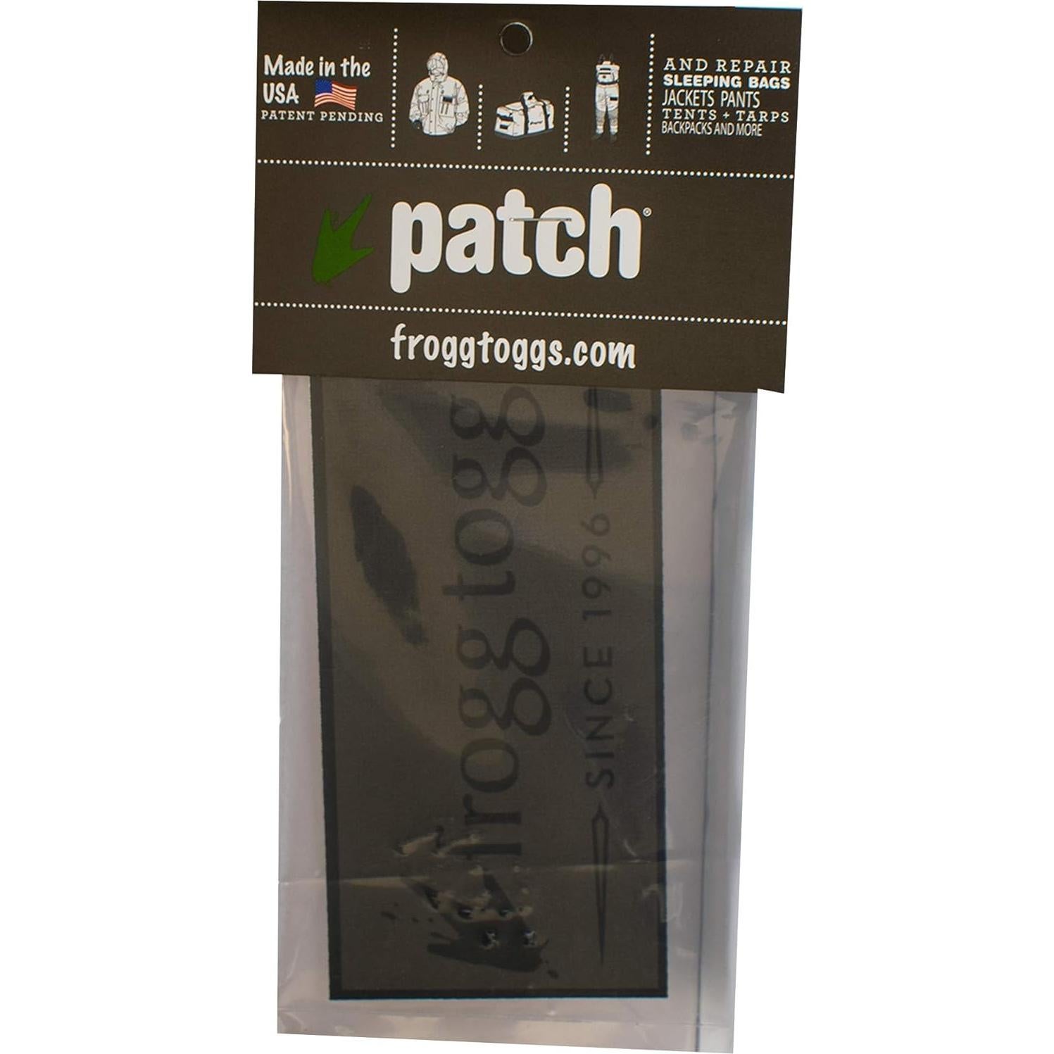 Kit de Parche de Reparación Instantánea FROGG TOGGS 3x6 Marrón