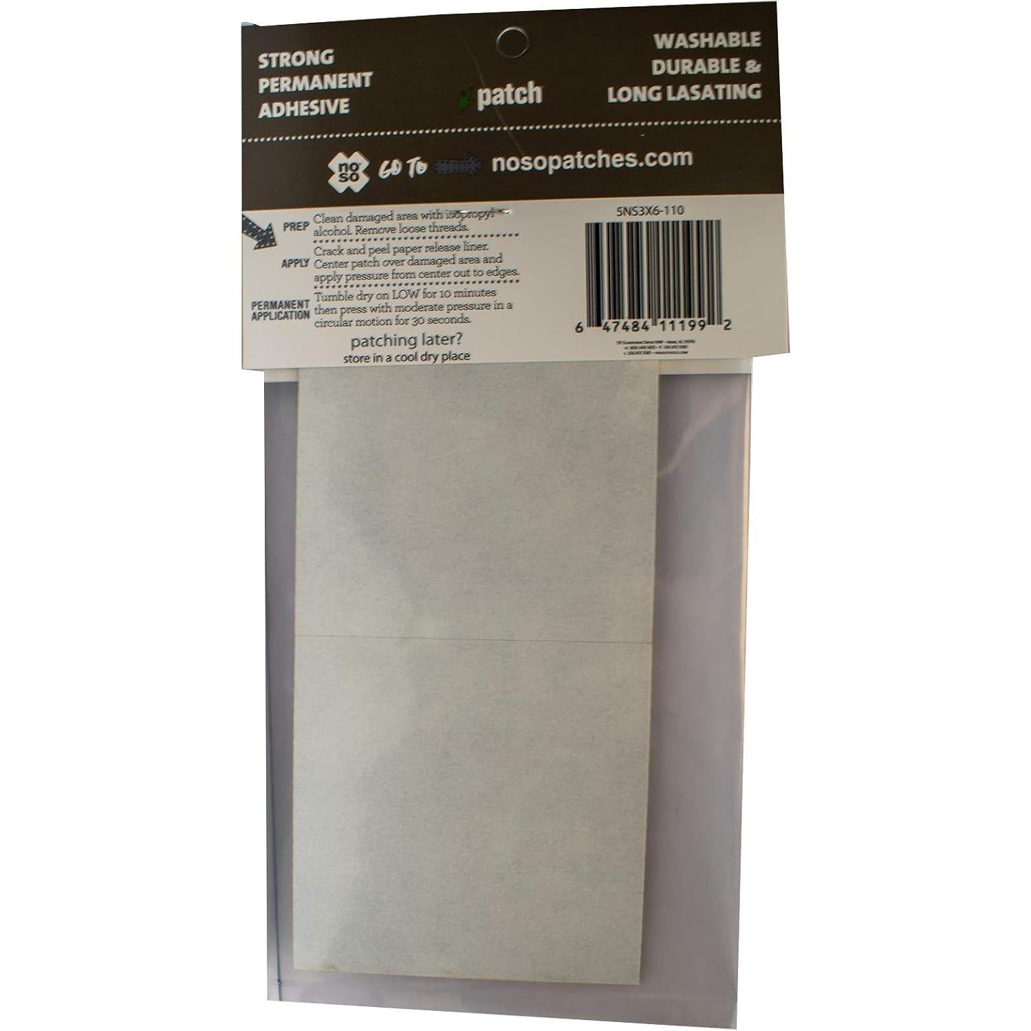 Kit de Parche de Reparación Instantánea FROGG TOGGS 3x6 Marrón