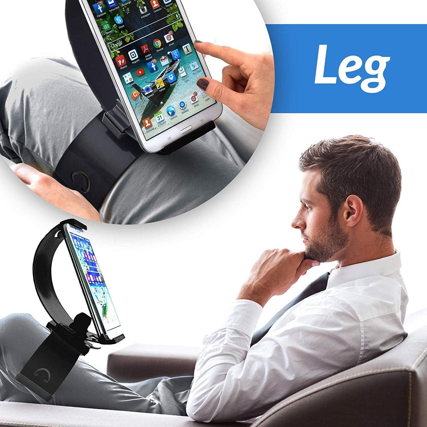 Soporte Universal para Tabletas y Celulares Clamp Champion - Negro