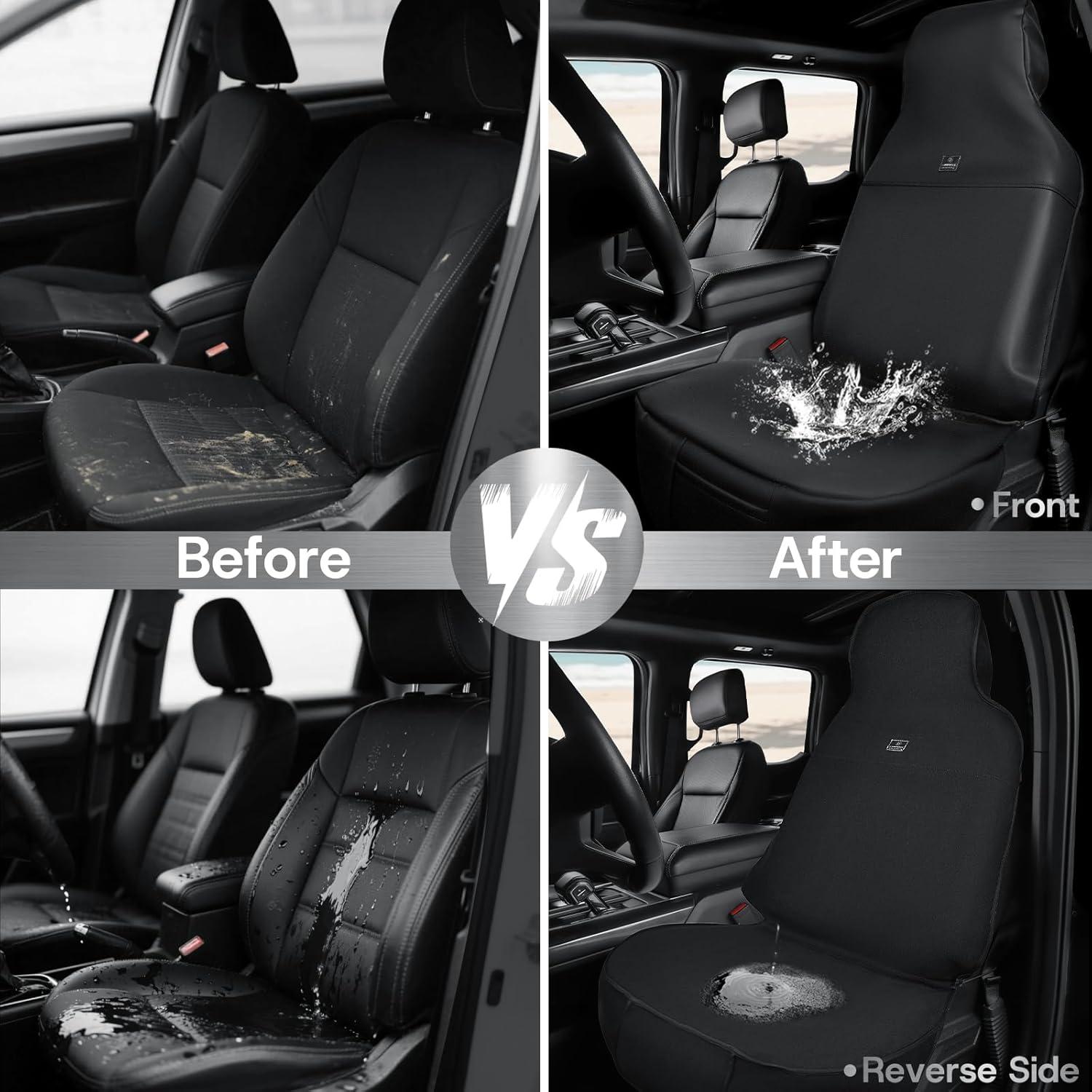 Funda de Asiento de Coche CAR PASS Impermeable Doble Cara