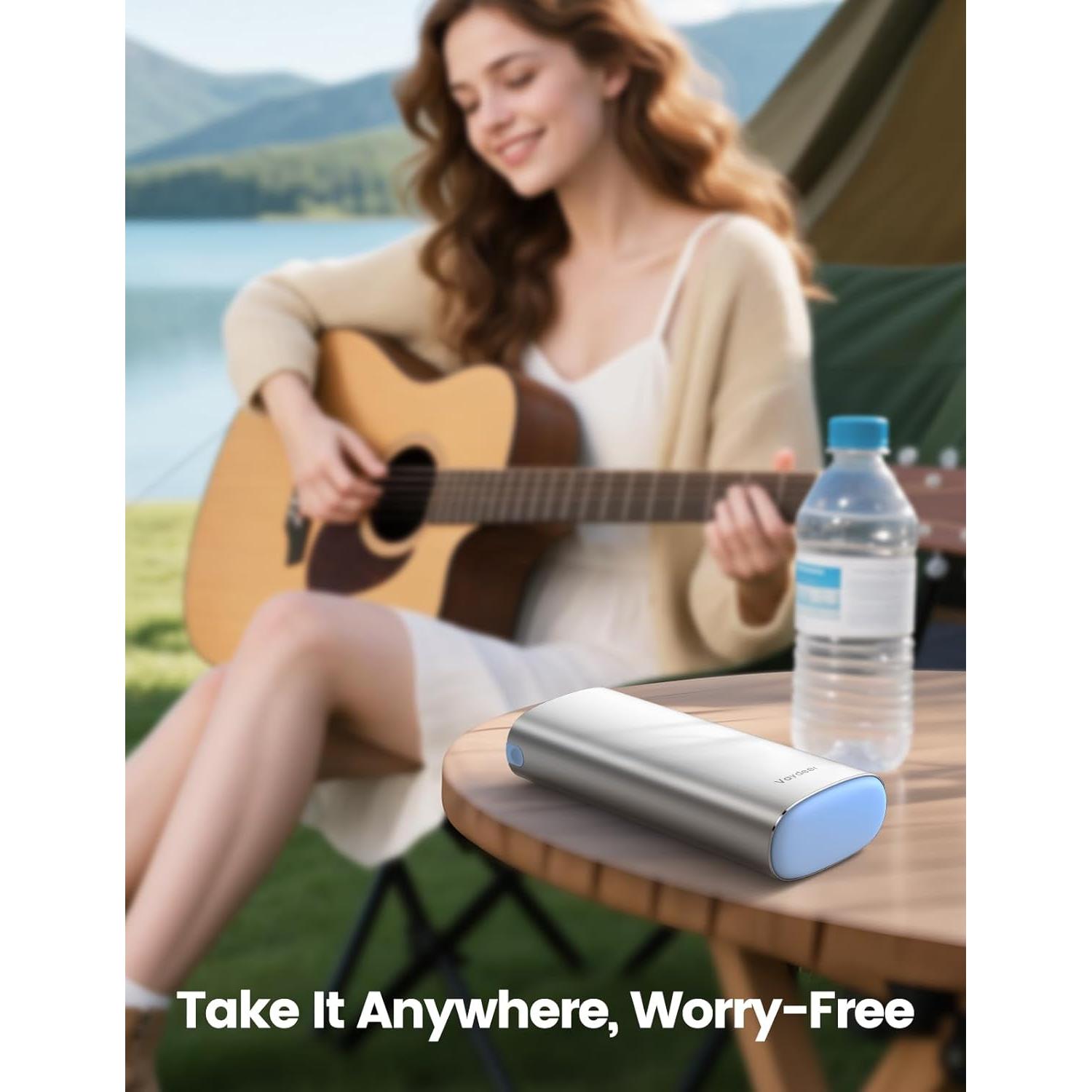 Organizador de Pastillas Semanal Vaydeer Azul 2 Veces al Día