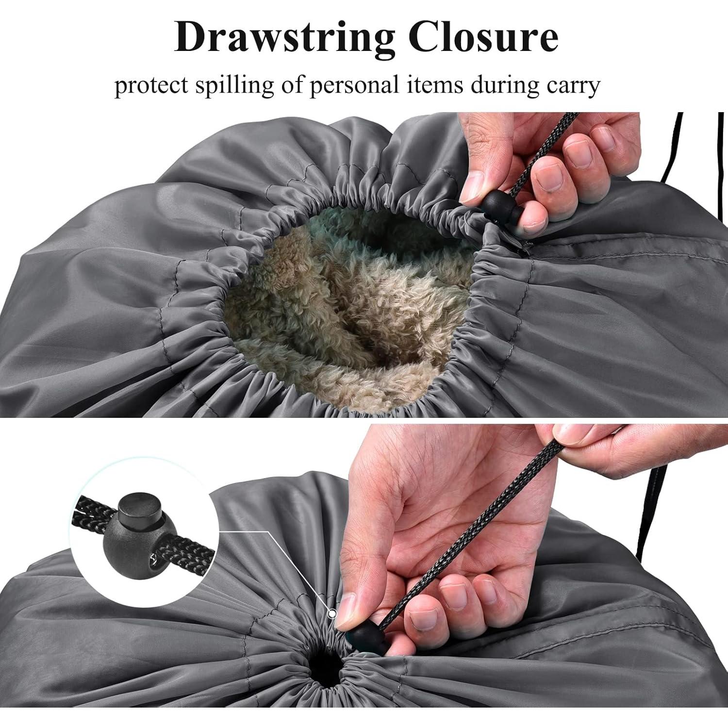 Bolsa de Lavandería OTraki 2 Pack XL 70x115 cm Gris