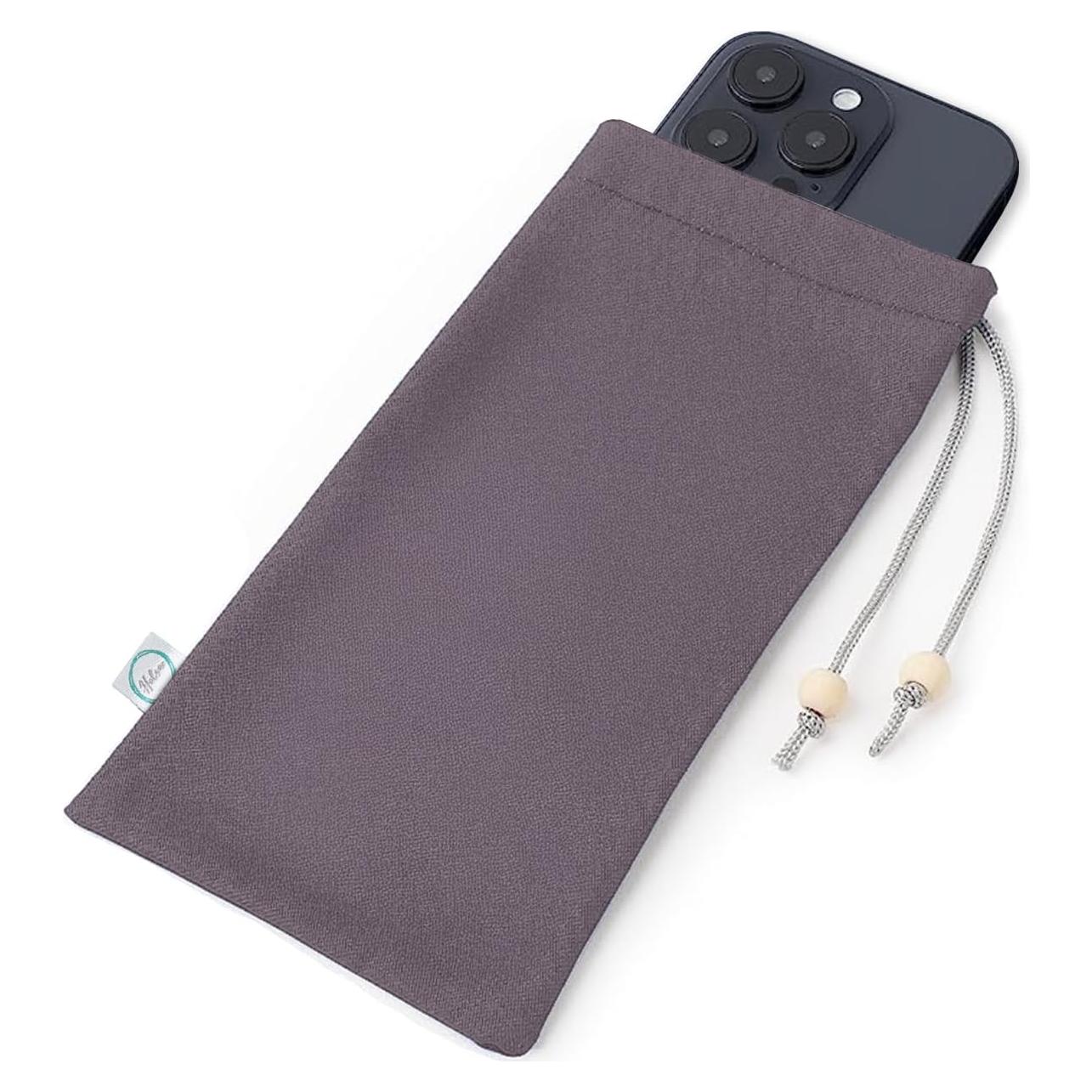 Funda de Blindaje EMF Halsa para Smartphone - Gris 20.32x10.16 cm