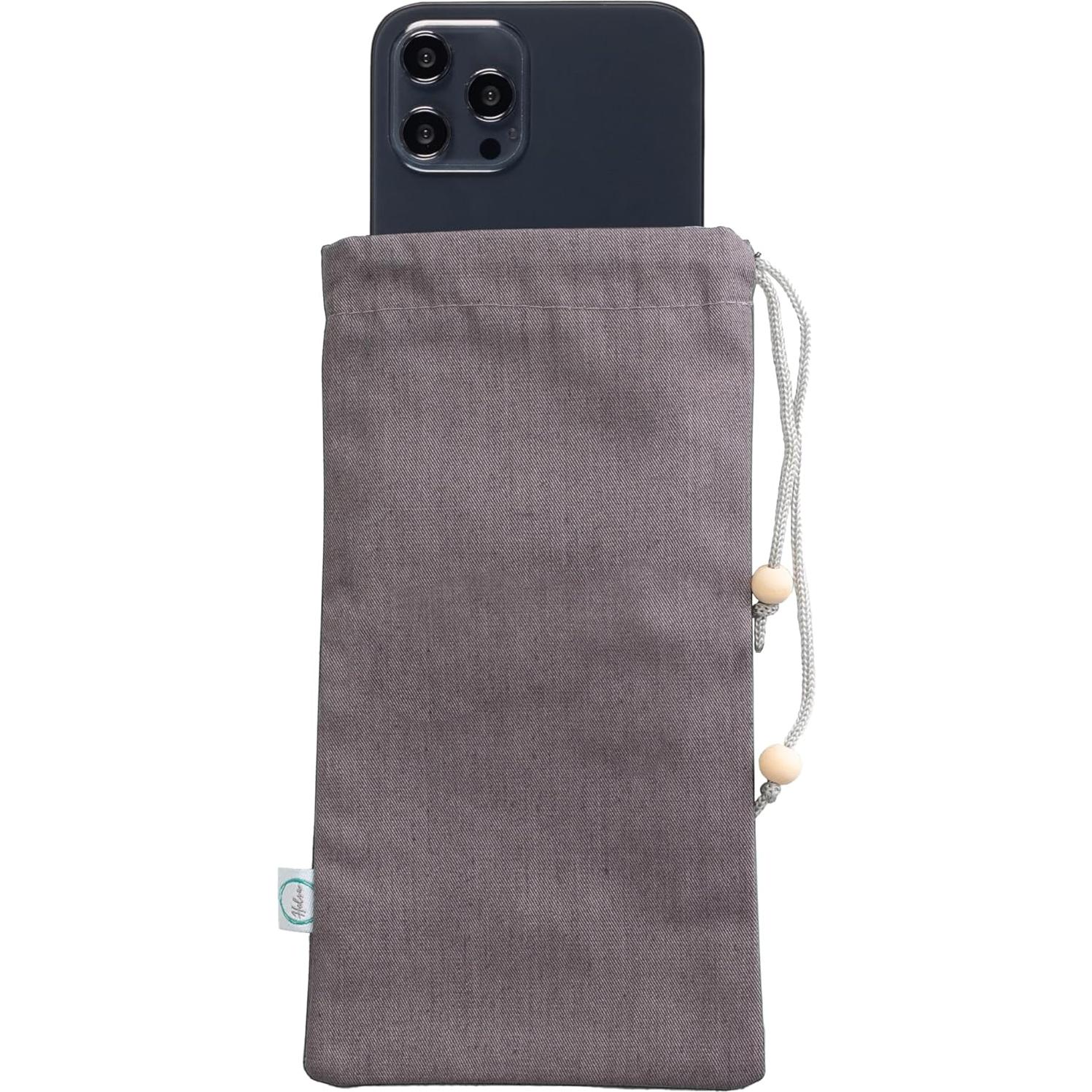 Funda de Blindaje EMF Halsa para Smartphone - Gris 20.32x10.16 cm