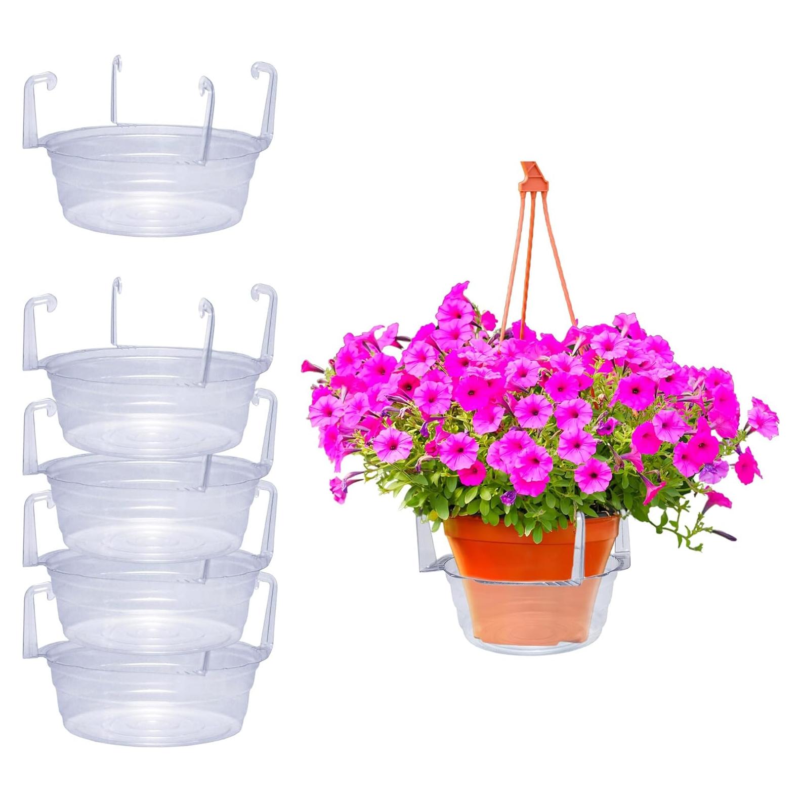 Bandejas de Goteo para Cestas Colgantes Curtis Wagner - Paquete de 5