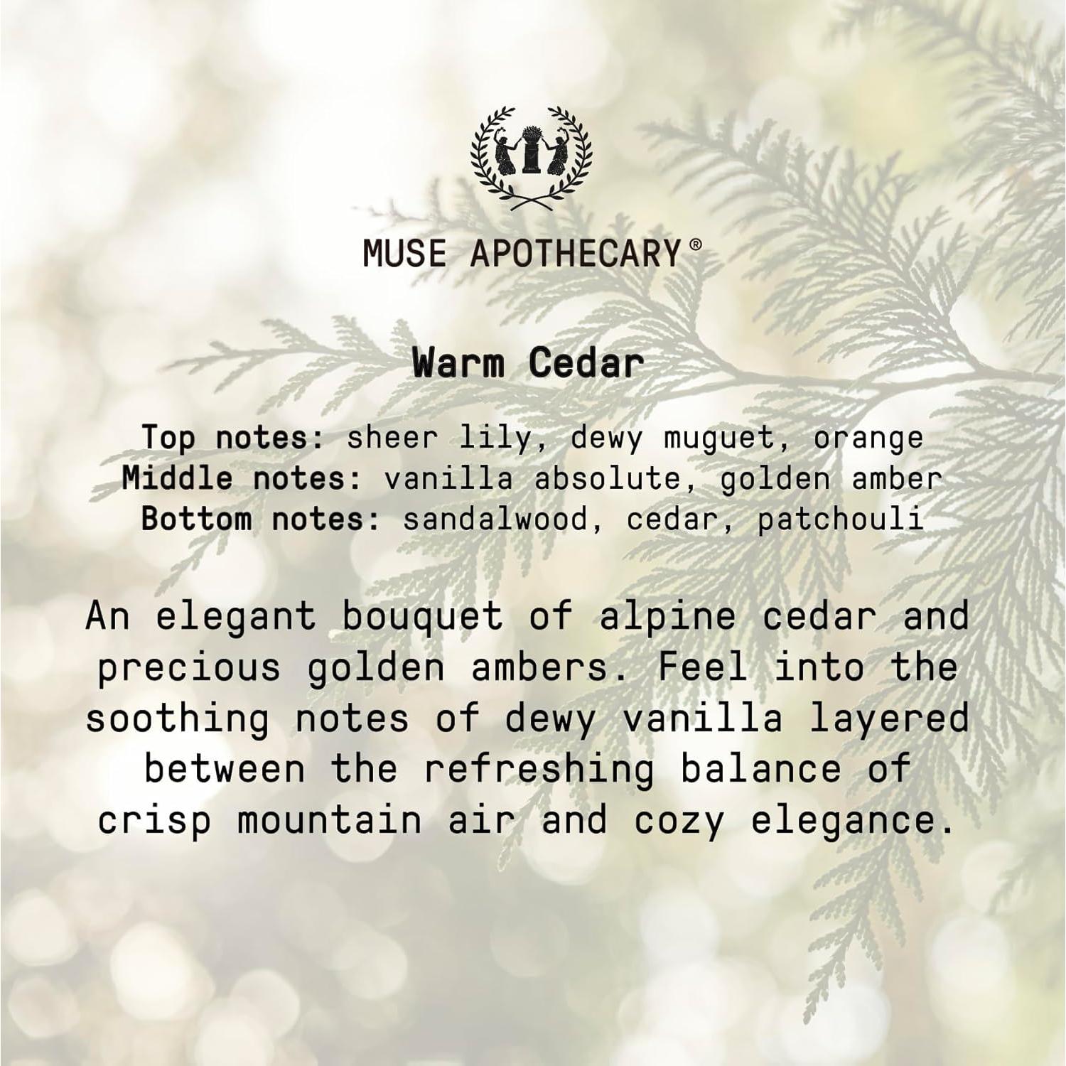 Ritual de Inodoro Muse Apothecary - Spray Aromático 8 oz - Pack de 3