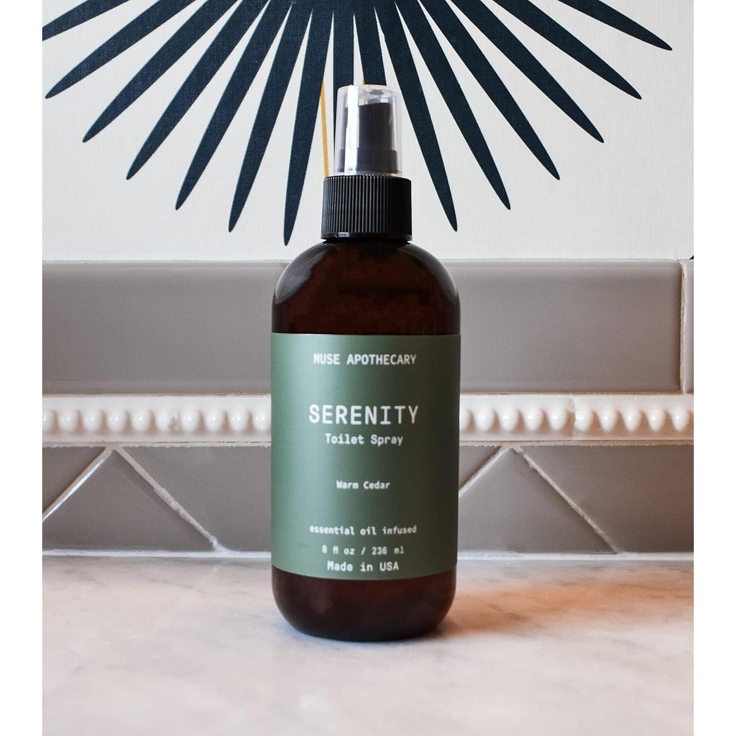 Ritual de Inodoro Muse Apothecary - Spray Aromático 8 oz - Pack de 3