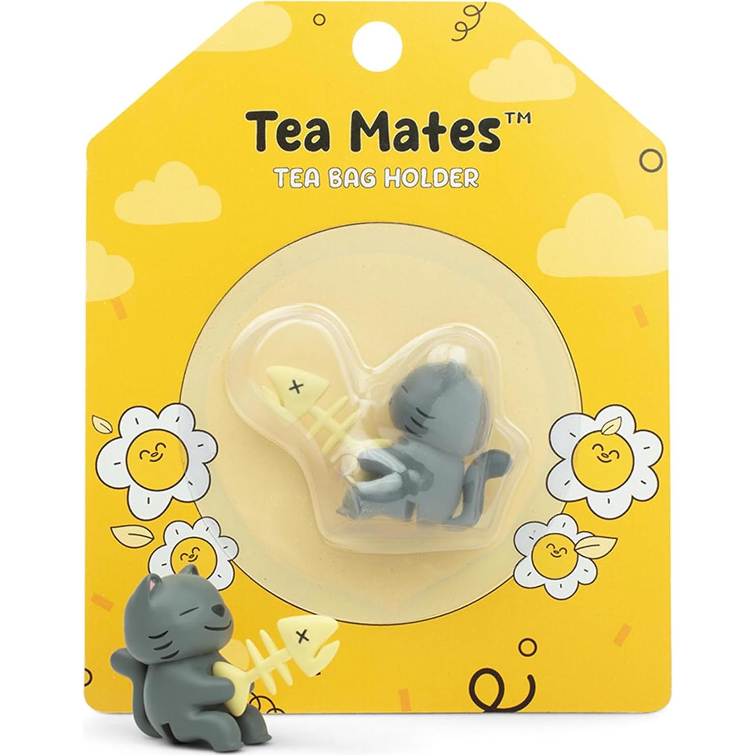 Compañeros de Té Gato - Soporte para Bolsa de Té PVC