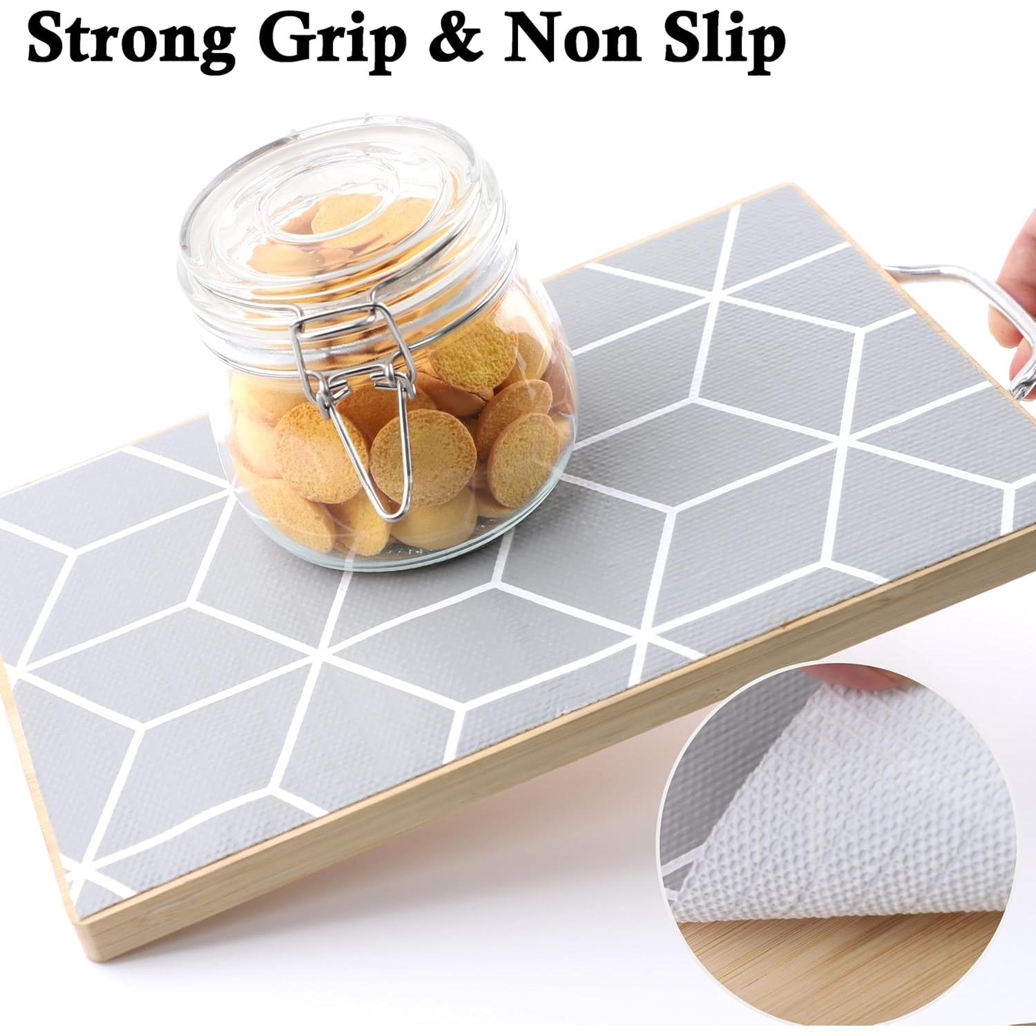 Forro de Estante Antideslizante GMCOZY 30 cm x 6 m Gris