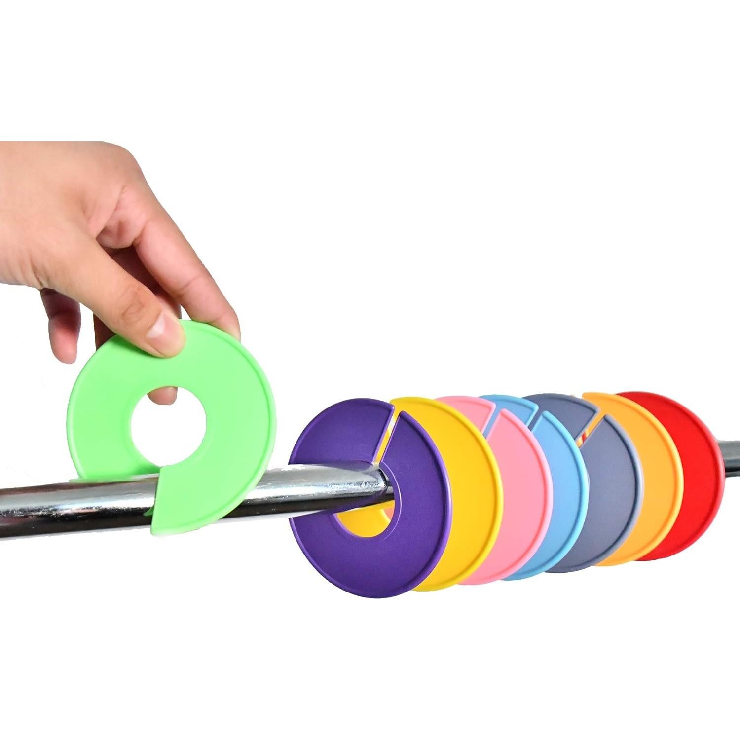 Divisores de Closet AMT 20 Piezas Redondos con Marcador