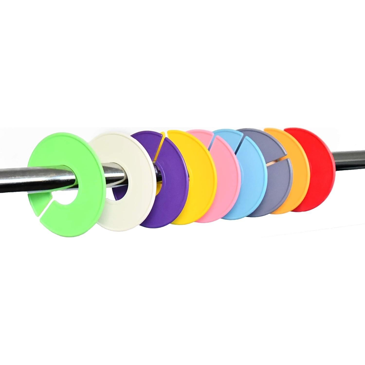 Divisores de Closet AMT 20 Piezas Redondos con Marcador