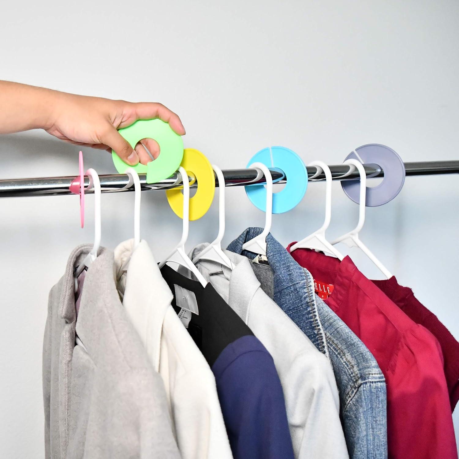 Divisores de Closet AMT 20 Piezas Redondos con Marcador