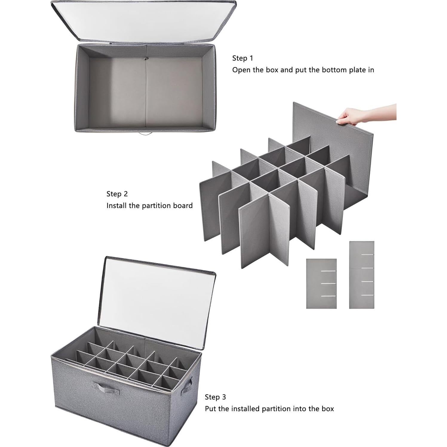 Organizador de Zapatos Berdeng 20 Pares Plegable Negro