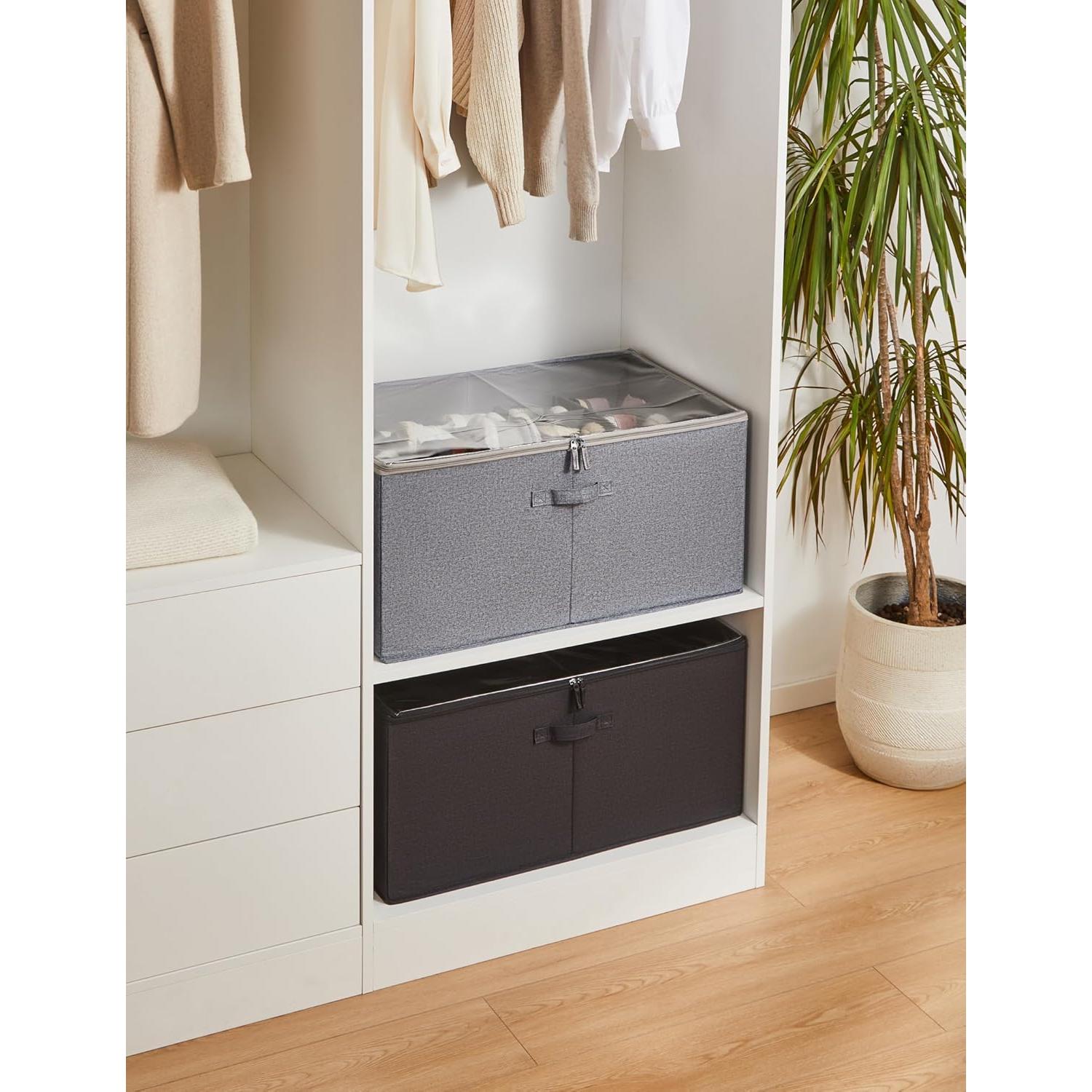 Organizador de Zapatos Berdeng 20 Pares Plegable Negro