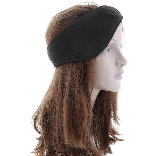 Cubreorejas de Forro Polar Motique Unisex - Color Negro