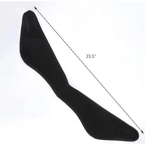 Cubreorejas de Forro Polar Motique Unisex - Color Negro