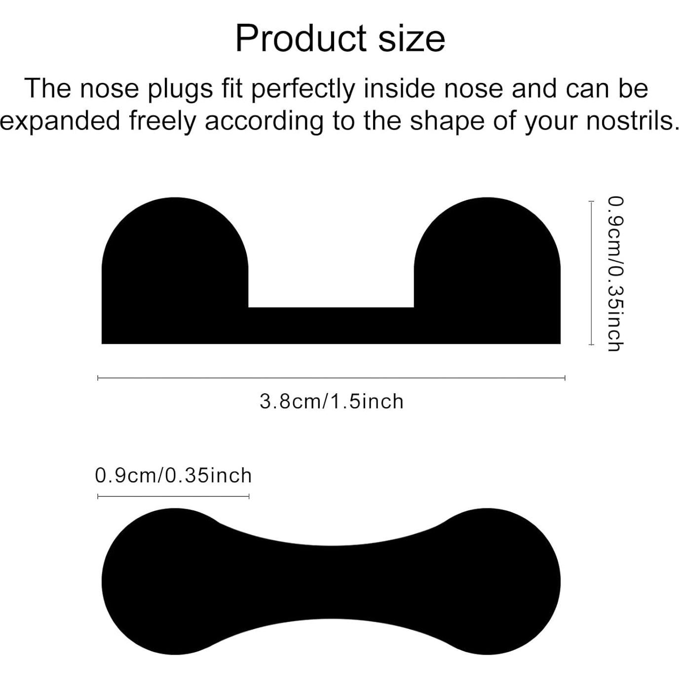 50 Filtros Nasales Desechables ELERA para Bronceado Spray