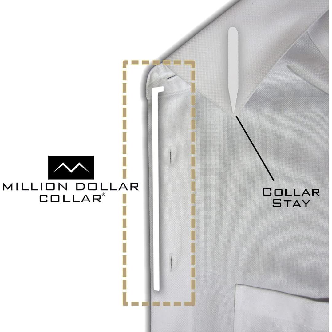 Collar Million Dollar Collar Inserto para Camisas Polo 5 Piezas
