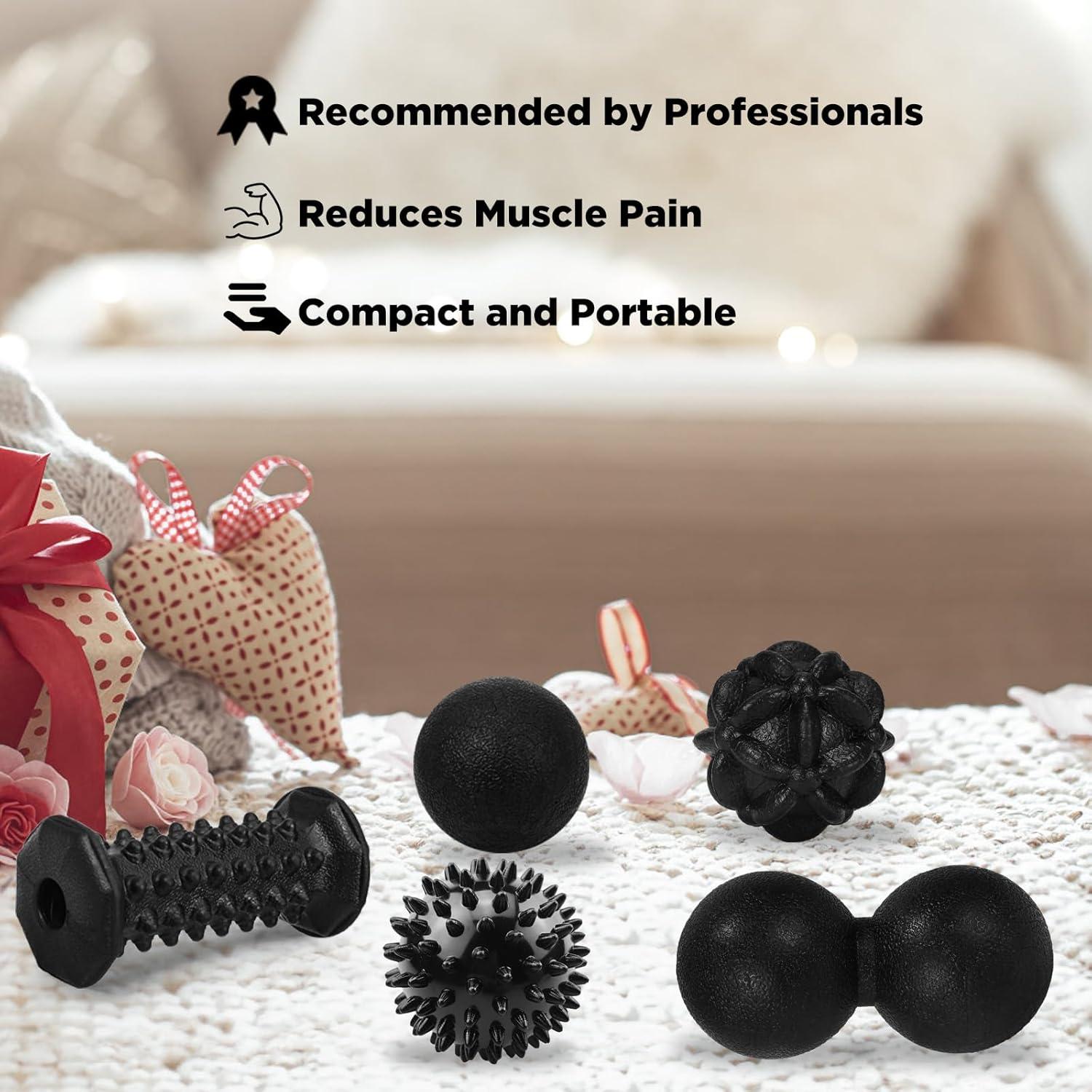 Juego de 5 en 1 de Masaje QLDT para Pies y Manos