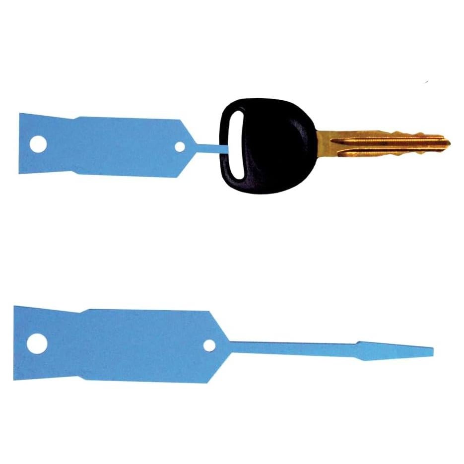 Etiquetas de Llave Econo Azul BER Flags 1000 Unidades Vinilo