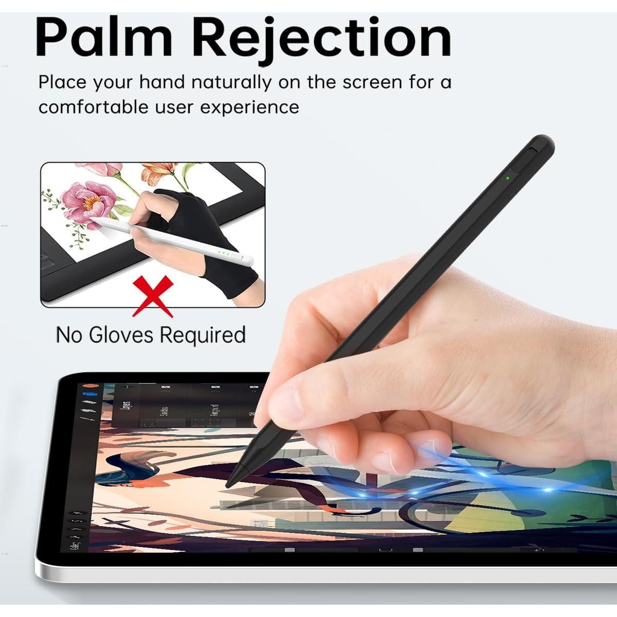 Uogic Stylus Pen para iPad con Bluetooth y Rechazo de Palma