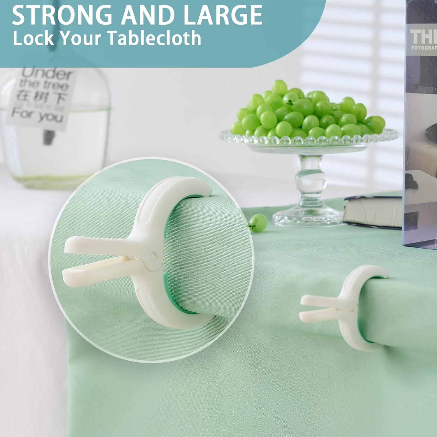 Pinzas para Toallas de Playa MKJFRME, Paquete de 12, Verde